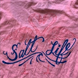 Salt Life Flamingo Women’s Tee Size small